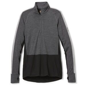 NWT Icebreaker Men’s Merino 200 ZoneKnit Long-Sleeve Half-Zip Base Top, Large